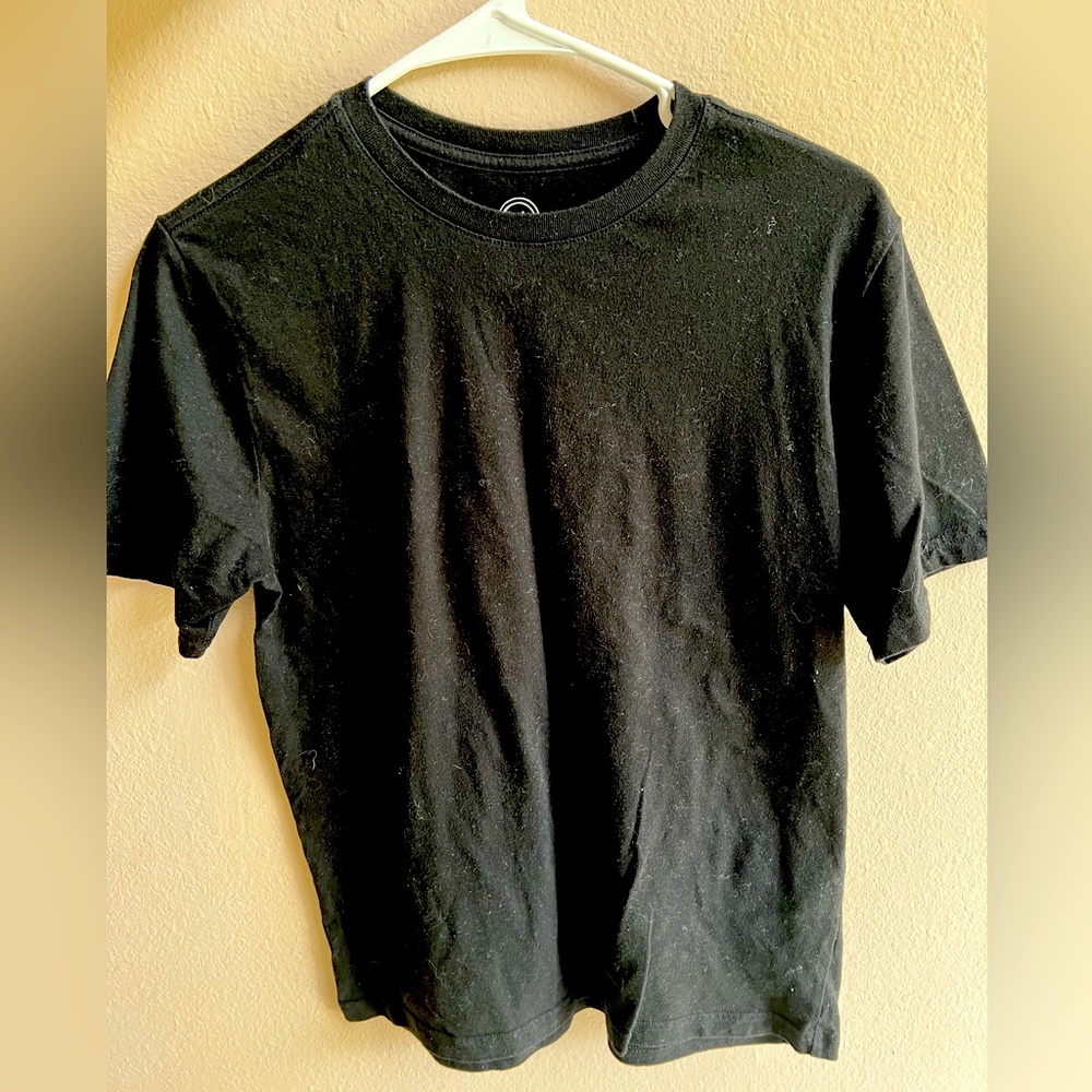 Black Tee Shirt, Wonder Nation, kids XXL